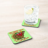 ホリおもしろいティ飲ークハート コースター (右側)