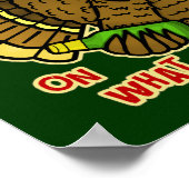 ホリおもしろいティ飲ークハート ポスター (角)