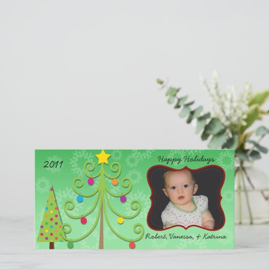 ホリお洒落ーカスタマイズフォトカード シーズンカード (スタンド正面)