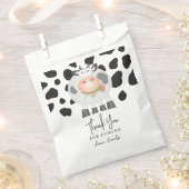 ホリお洒落ー牛誕生日は感謝す来る フェイバーバッグ (クリップ留めされた状態)