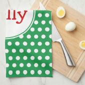 ホリすてきデーキッチンタオル キッチンタオル (四つ折り)