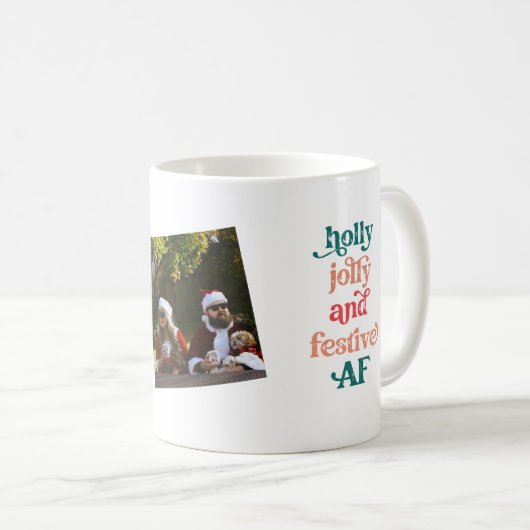 ホリすてきーとフェスティバルAFホリディフォトマグ コーヒーマグカップ (正面右)