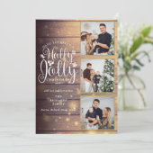 ホリすてきーウッ素朴ド3フォトコラージュ シーズンカード (スタンド正面)