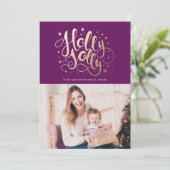 ホリすてきー|ホリデーフォトカード シーズンカード (スタンド正面)