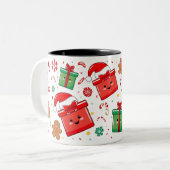 ホリよくはしゃぐデイ魔法マグ ツートーンマグカップ (正面左)