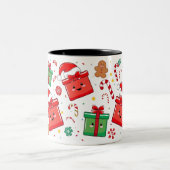 ホリよくはしゃぐデイ魔法マグ ツートーンマグカップ (中央)