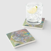 ホリア – マーブルストーンコースター ストーンコースター (横)