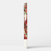 ホリエレガントディポインセチア・クリスマスモノグラム Case-Mate iPhoneケース (裏面 / 右)