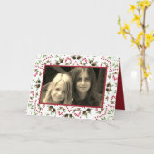 ホリエレガントピネコーンマンダラクラシック1写真 カード (黄色い花)