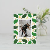 ホリエレガントーすてき2枚の写真 箔シーズンポストカード (立ち正面)