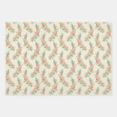 ホリエレガントーとベリー ラッピングペーパーシート (正面)