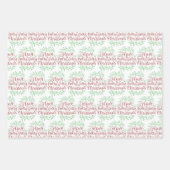 ホリエレガントーのクリスマスすてき休暇を取る ラッピングペーパーシート (正面2)