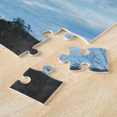 ホリエレガントーのクリスマス、青空 ジグソーパズル (側面)