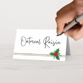 ホリエレガントー折り畳み食品、飲料又は座席表 プレイスカード