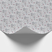 ホリエレガントー葉クリスマスの果実 ラッピングペーパー (角)