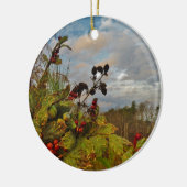 ホリエレガントー・クリスマス セラミックオーナメント (左)