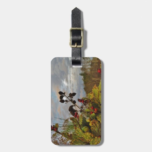 ホリエレガントー・クリスマス ラゲッジタグ (正面縦)