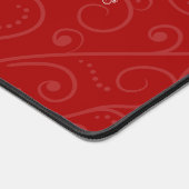 ホリエレガント芸術的デーウィンターホリデークリスマス デスクマット (コーナー)