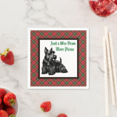 ホリカスタマイズデースコティッシュテリア スタンダードカクテルナプキン (インサイチュ)