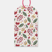 ホリカスタムーとオーナメントの休日のギフトラベル ギフトタグ (裏面)