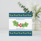 ホリカスタムー&ベリークリスマスパーティの招待状 招待状 (スタンド正面)