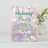 ホリカラフル企業のディパーティー招待状 招待状 (スタンド正面)