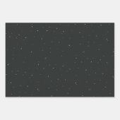 ホリクラシックはっきりしたティと星のハンターグリーン ラッピングペーパーシート (正面2)