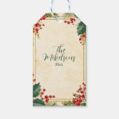 ホリクラシックベリークリスマスパーティー ギフトタグ (正面)