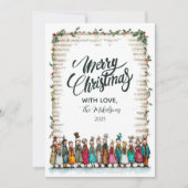 ホリクラシックーとカロラーズクリスマス シーズンカード (正面)