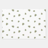 ホリクラシックーのクリスマスガーランド ラッピングペーパーシート (正面)