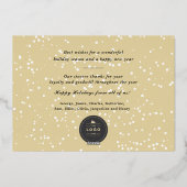 ホリスタイリッシュモダンー応援モダン写真事業 箔シーズンカード (裏面)