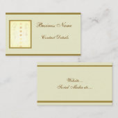 ホリスティックなデザイン 名刺 (正面/裏面)