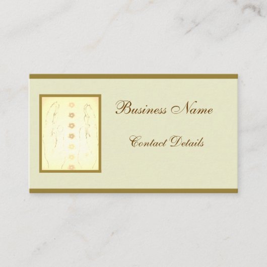 ホリスティックなデザイン 名刺 (正面)