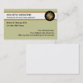 ホリスティックな名刺 名刺 (正面/裏面)