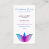 ホリスティックな名刺 名刺 (裏面)