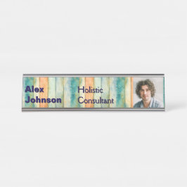 ホリスティックウェルネスコンサルタントナチュロパスズスピリチュアル デスクネームプレート