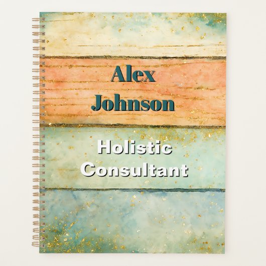 ホリスティックウェルネスコンサルタントナチュロパスズスピリチュアル プランナー手帳 (正面)