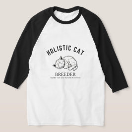 ホリスティックキャットブリーダー3/4スリーブラグラン Tシャツ