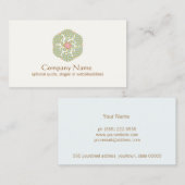 ホリスティックシンボルヒーリングアーツビジネスカード 名刺 (正面/裏面)