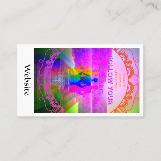 ホリスティックスタイル名刺 名刺 (裏面)