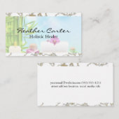 ホリスティックスパサロン 名刺 (正面/裏面)