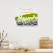 ホリスティックスパトリートメントポスター ポスター (キッチン)