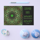 ホリスティックヘルスマッサージセラピスト ヨガ マンダラ チラシ (シングル)