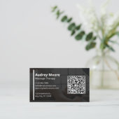 ホリスティックマッサージセラピー 名刺 (スタンド正面)