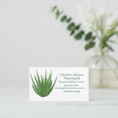 ホリスティックメディシンウェルネスセンターNaturopath Green 名刺 (スタンド正面)