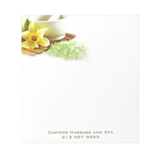 ホリスティックメモのパッド ノートパッド (正面)