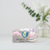 ホリスティックロゴ | 健康治癒薬 名刺 (スタンド正面)