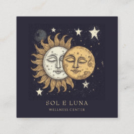 ホリスティック天太陽ムーンスターズ スクエア名刺