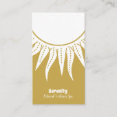 ホリスティック天日月の名刺 名刺 (正面)