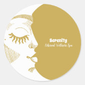 ホリスティック天日月 ラウンドシール (正面)